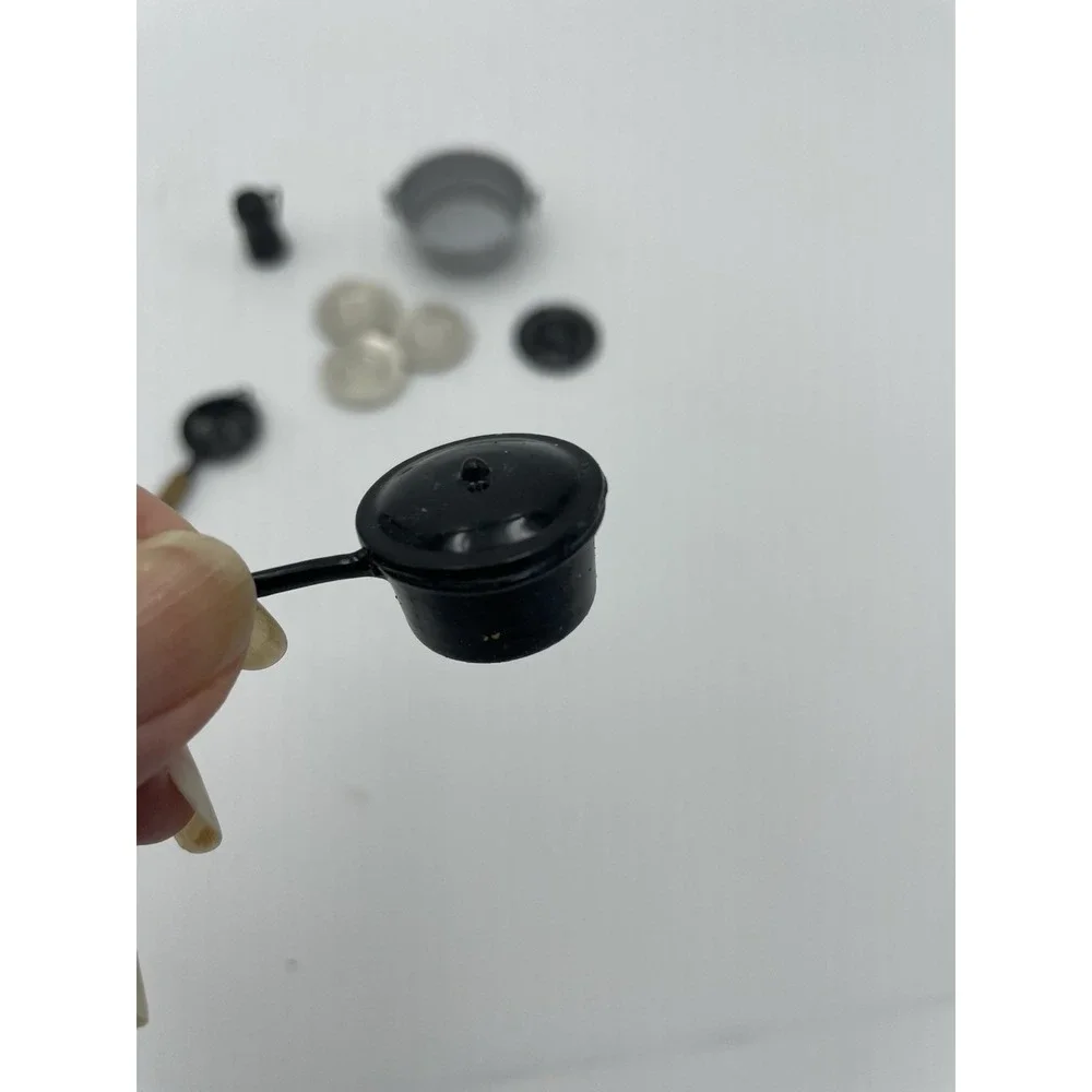 14 Pc Set Miniature‎ Metal Dollhouse Camping Supplies Dishes Pots & Tools